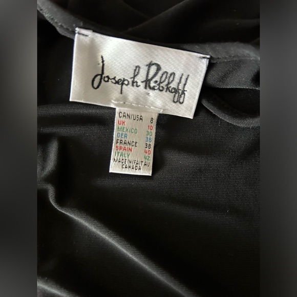 🚨Joseph Ribkoff Sheer Long Sleeve Blouse - size 8 - Picture 4 of 5